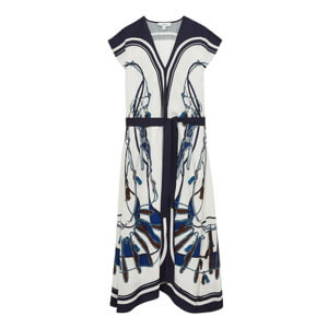 Reiss Womenswear Scarf Print Dress